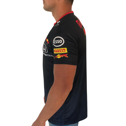 Camisa Dry Fit F1 RedBull Mobil 1 - Proteção UV