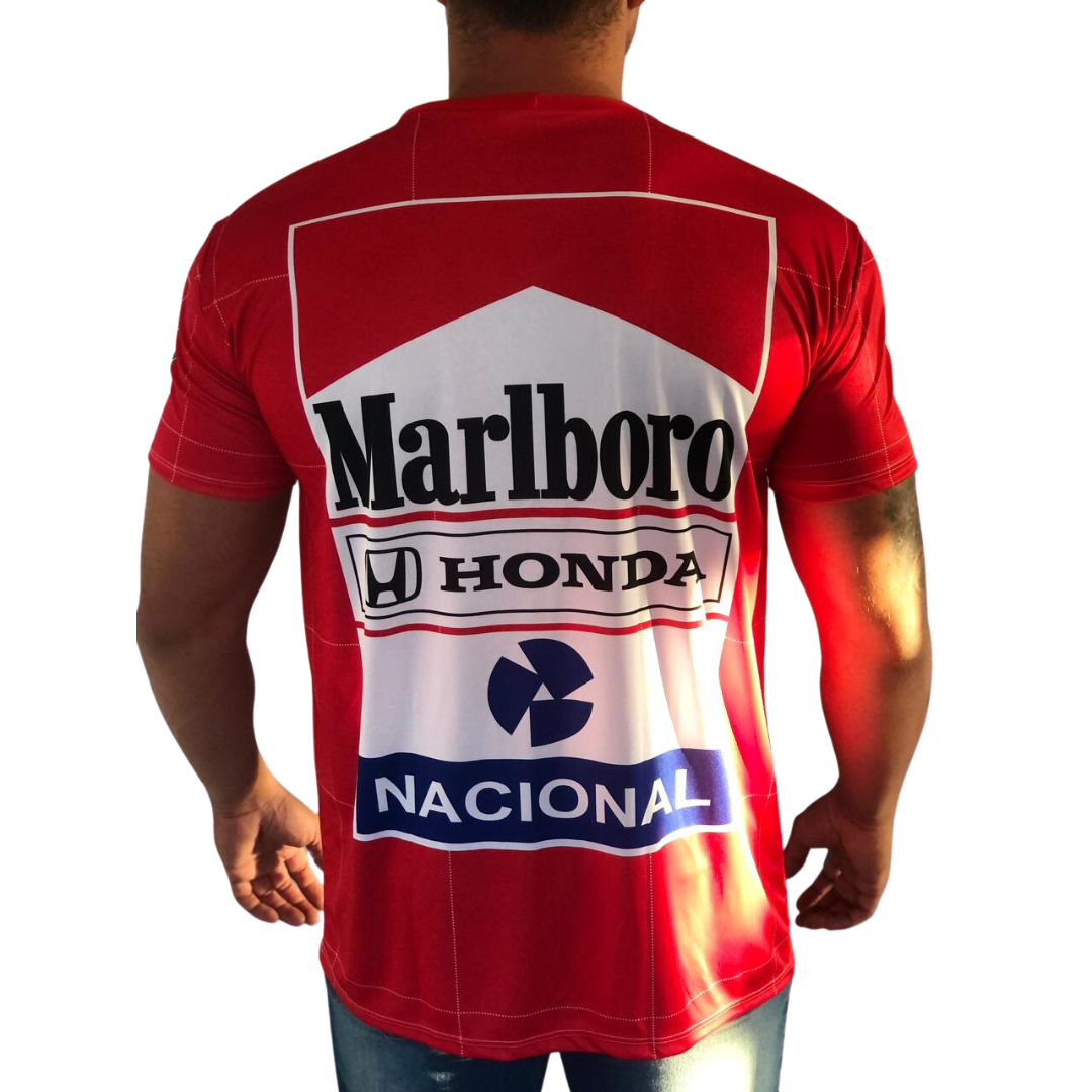 Camisa Dry Fit F1 Honda - Proteção UV