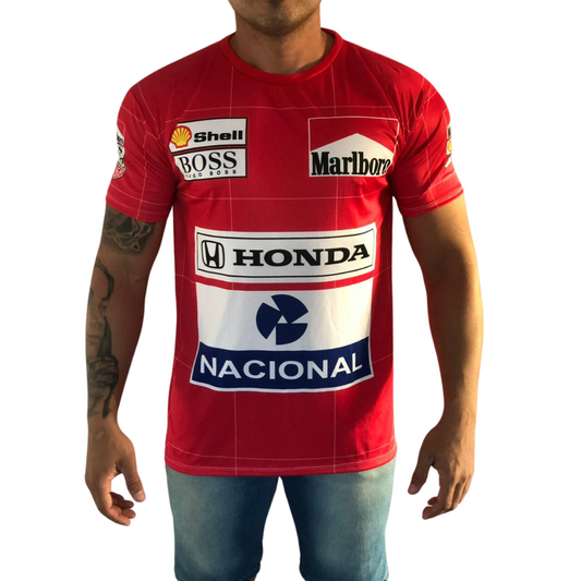 Camisa Dry Fit F1 Honda - Proteção UV