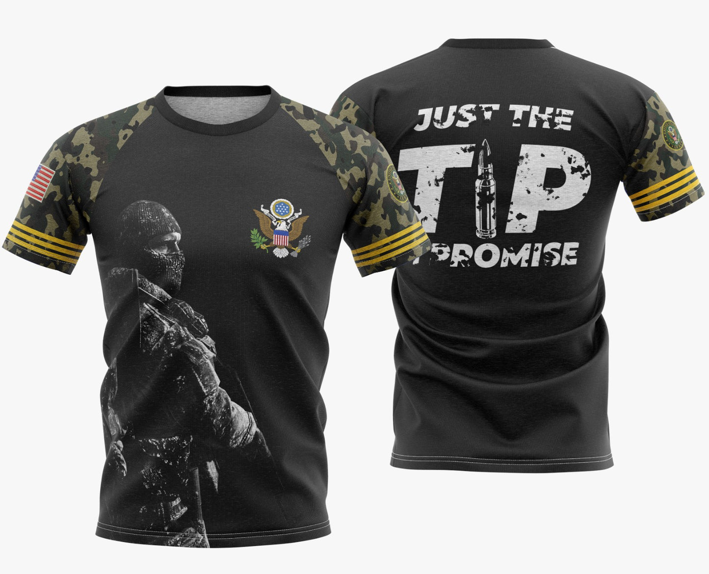 Camisa Dry Fit US Army Shooter - Proteção UV