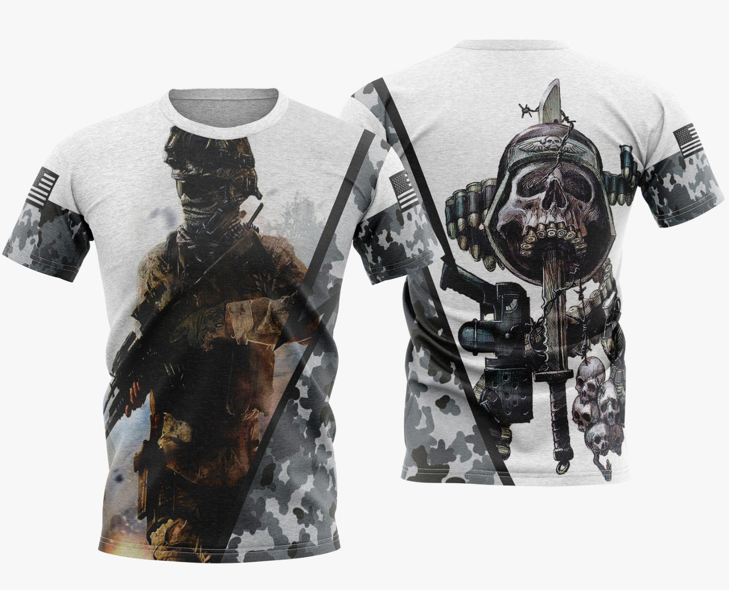 Camisa Dry Fit Modern Warfare Warrior - Proteção UV