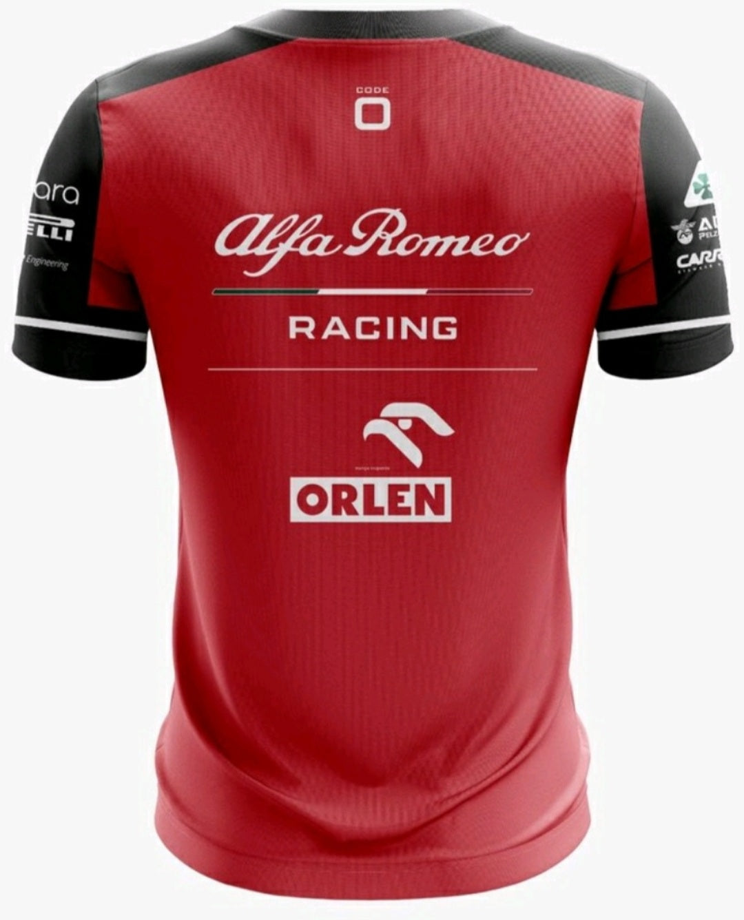 Camisa Dry Fit F1 Alfa Romeo - Proteção UV