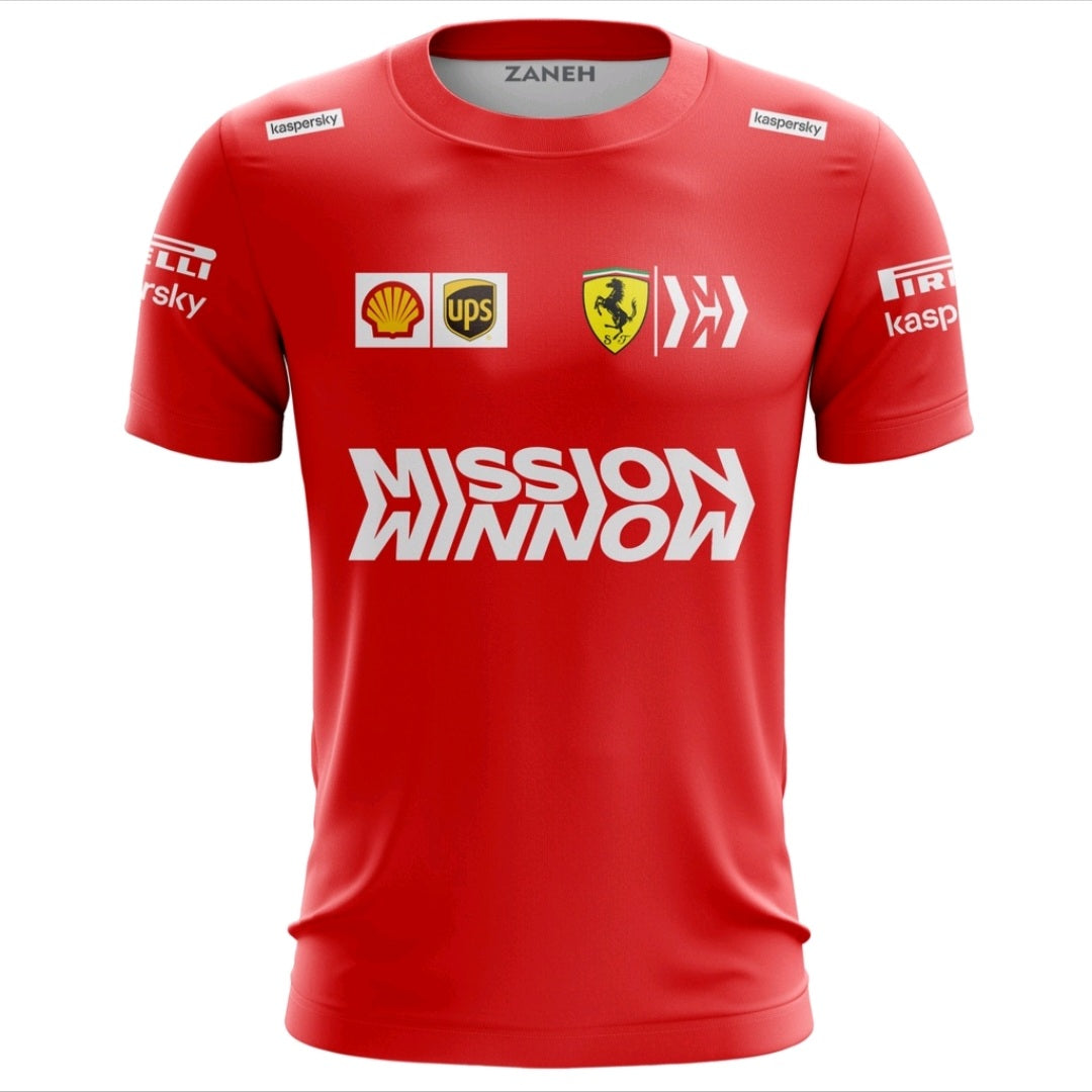 Camisa Dry Fit F1 Ferrari - Proteção UV