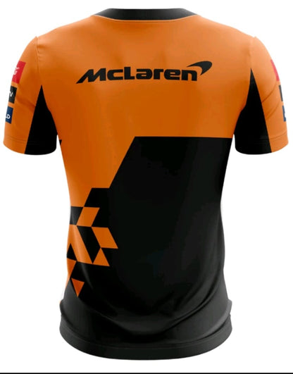 Camisa McLaren Laranja 2024 - Proteção UV