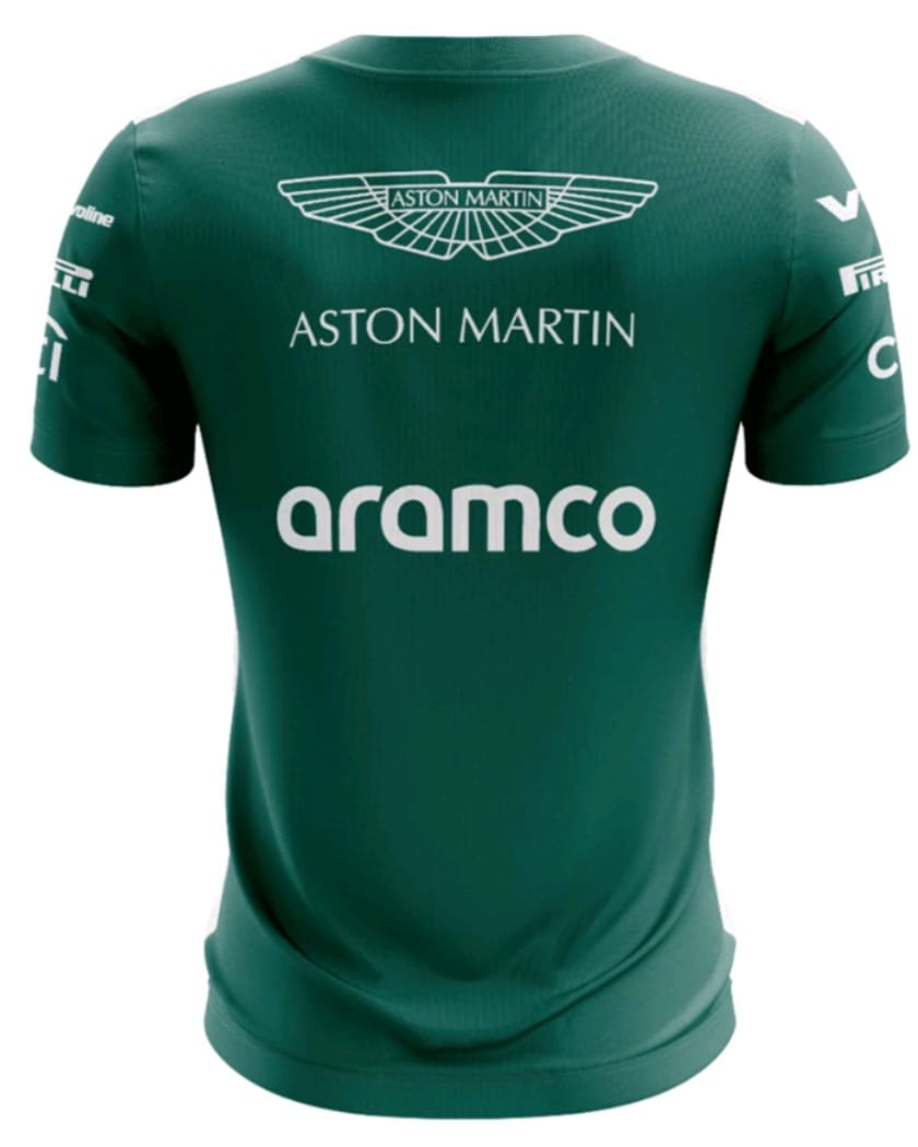 Camisa Aston Martin Verde 2024 - Proteção UV