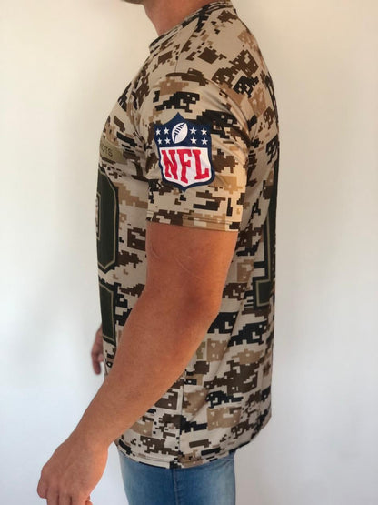 Camisa Dry Fit NFL Patriots - Proteção UV