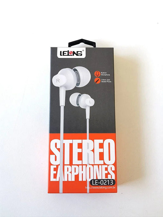 Fone de Ouvido Lelong Stereo Earphones LE - 0213